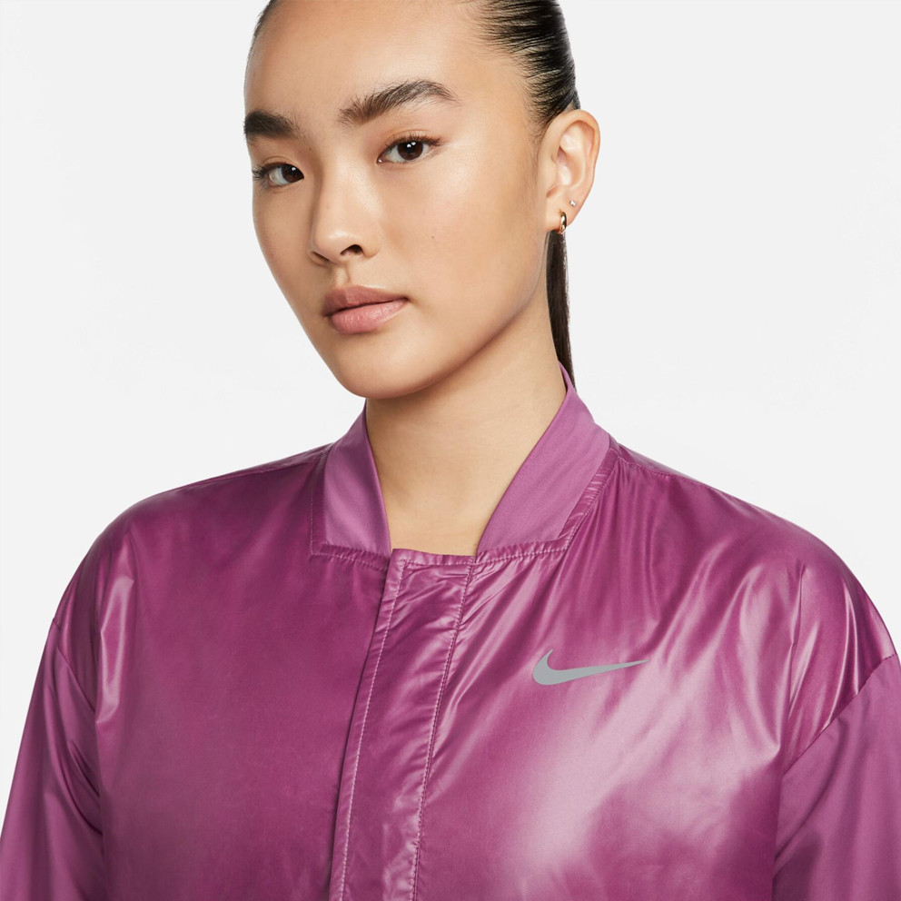 Nike Swoosh Run Γυναικείο Αντιανεμικό Μπουφάν
