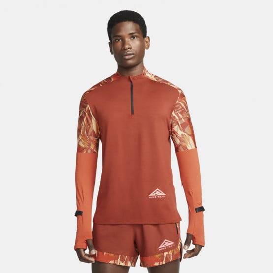 Nike Trail Dri-FIT Ανδρική Μπλούζα με Μακρύ Μανίκι για Trail