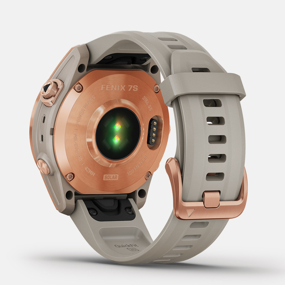 GARMIN Fenix 7S Solar Γυναικείο Smartwatch