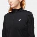 Asics Core 1/2 Zip Top Women's Blouse with Long Sleeves