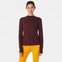 Asics Mock Neck Women's Blouse with Long Sleeves