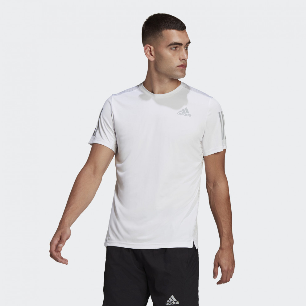 Wegenbouwproces Vertellen Altijd adidas Performance Own The Run Men's Running T-shirt White HB7444