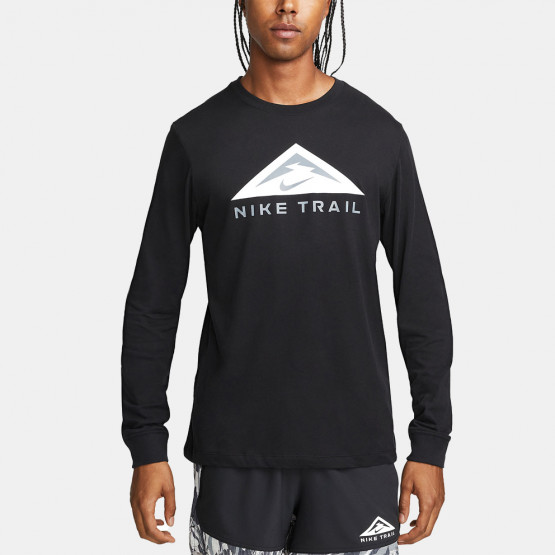Nike Trail Dri-FIT Ανδρική Μπλούζα με Μακρύ Μανίκι