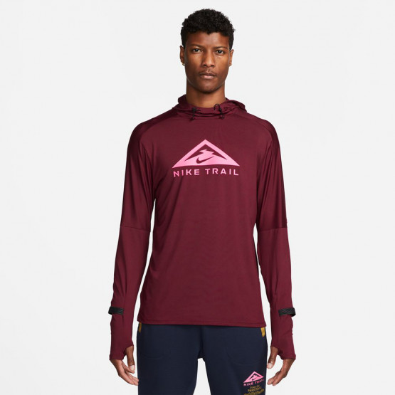 Nike Trail Dri-FIT Trail Ανδρική Μπλούζα με Κουκούλα