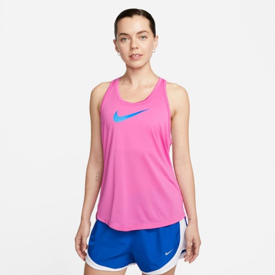 Nike Dri-FIT One Swoosh Γυναικεία Αμάνικη Μπλούζα