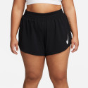 Nike Swoosh Γυναικείο Plus Size Σορτς