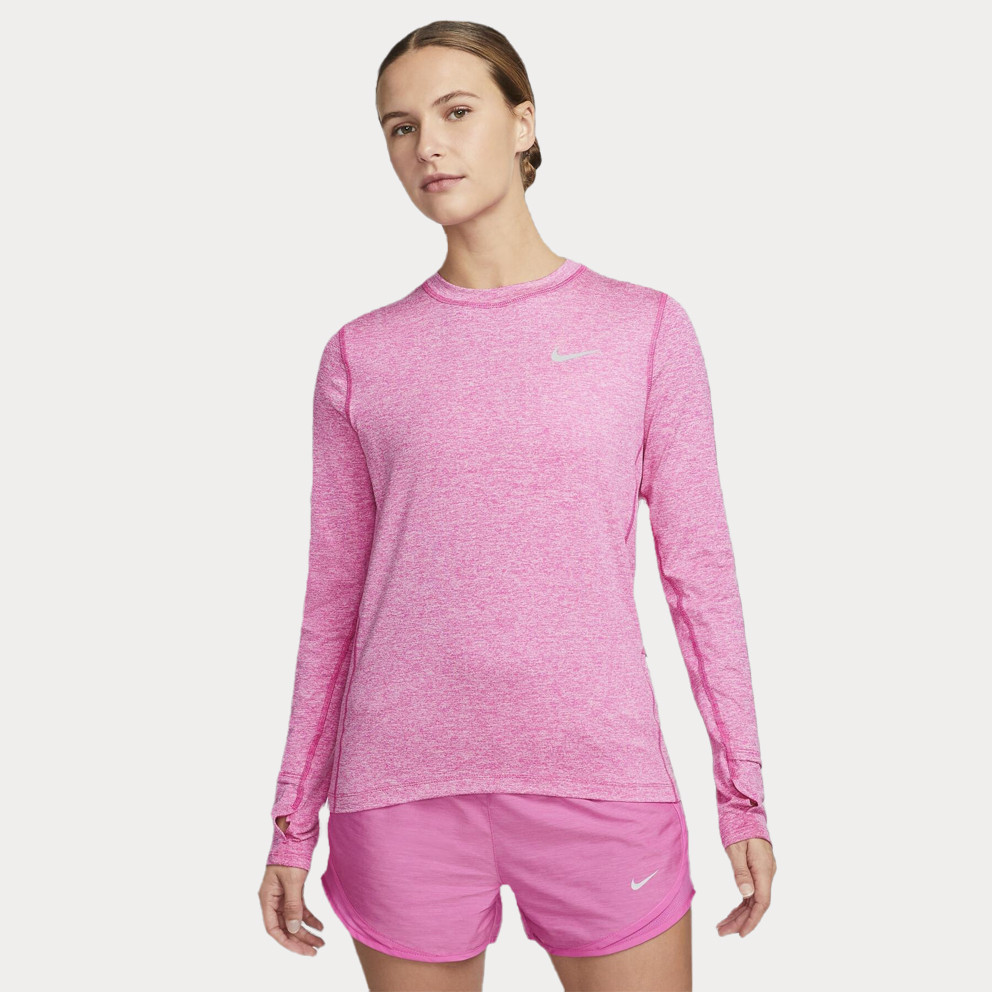 Nike Dri-FIT Element Γυναικεία Μπλούζα με Μακρύ Μανίκι
