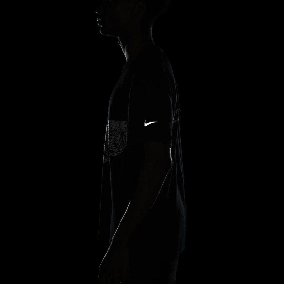 Nike Dri-FIT UV Run Division Miler Ανδρικό T-shirt