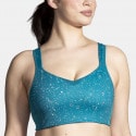 Brooks Drive Convertible Run Bra Lagoon Speckle Pr