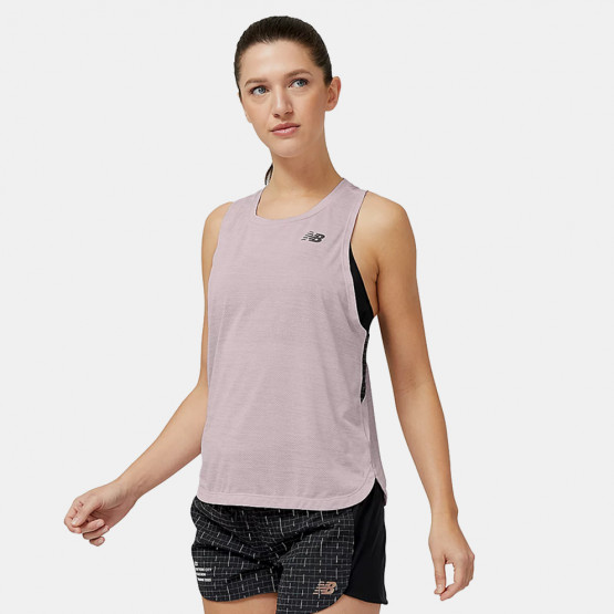 New Balance Impact Run Luminous Γυναικεία Αμάνικη Μπλούζα