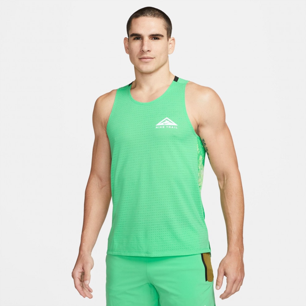 Nike Trail Solar Chase Dri-FIT Ανδρική Αμάνικη Μπλούζα