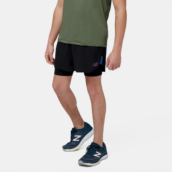 New Balance Q Speed 5'' 2 In 1 Men's Shorts