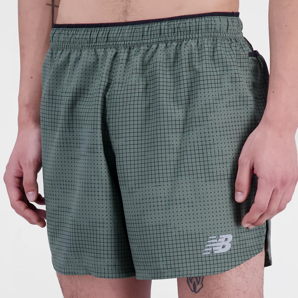 New Balance Printed Impact Run 5 Inch Men's Shorts