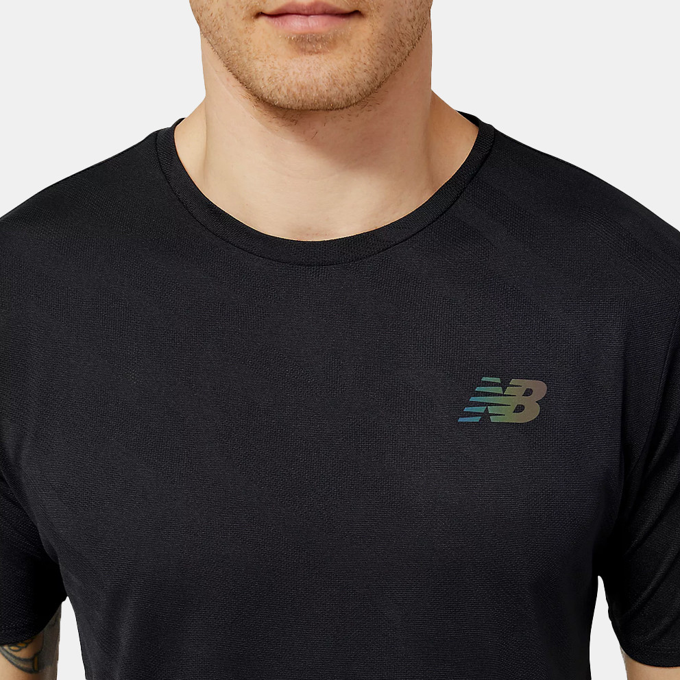 New Balance Speed Jacquard Ανδρικό T-shirt