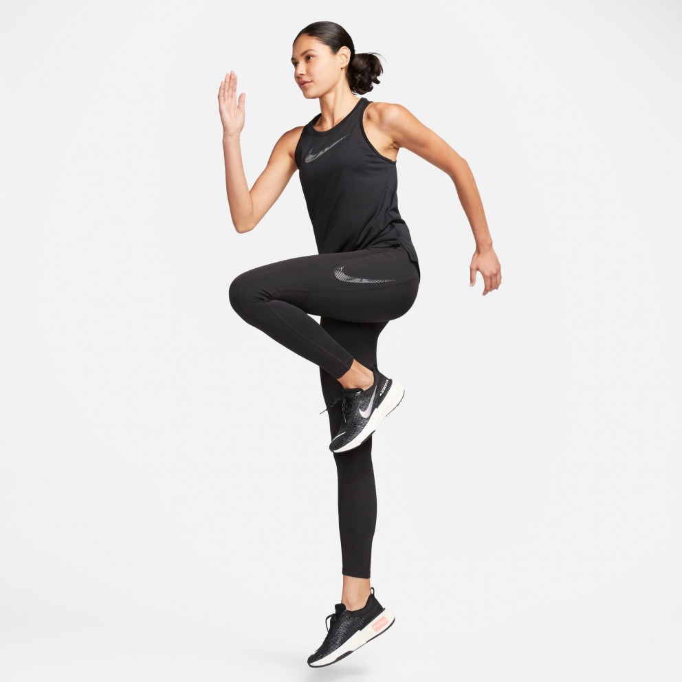 Nike Dri-FIT Swoosh Γυναικεία Αμάνικη Μπλούζα