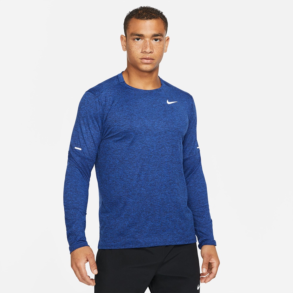 Nike Dri-FIT Ανδρική Μπλούζα με Μακρύ Μανίκι για Τρέξιμο