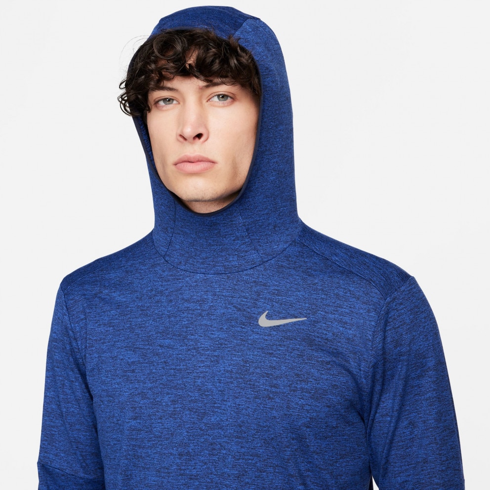 Nike Dri-FIT Element UV Ανδρική Μπλούζα με Κουκούλα