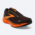 Brooks Ghost 15 Black/Yellow/Red Παπουτσι Ανδρικο