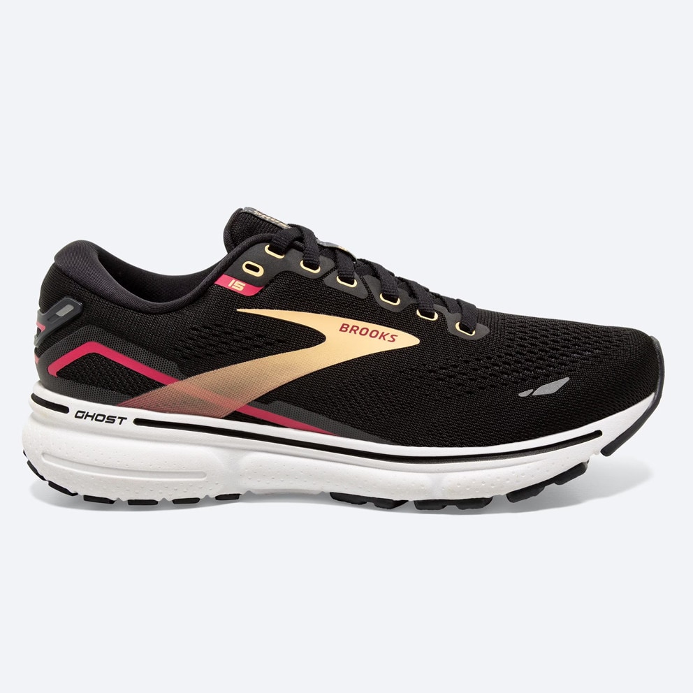 Brooks Ghost 15 Black/Orange/Raspberry Παπουτσι Γυ