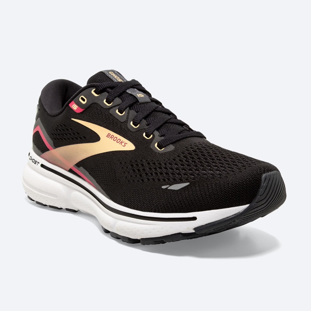 Brooks Ghost 15 Black/Orange/Raspberry Παπουτσι Γυ