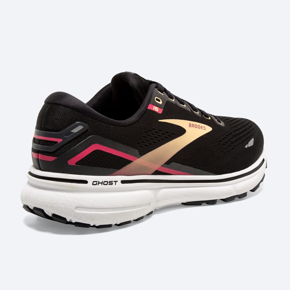 Brooks Ghost 15 Black/Orange/Raspberry Παπουτσι Γυ