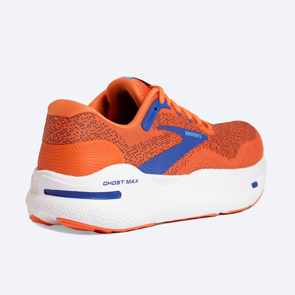 Brooks Ghost Max Red Orange/Black/Surf The Web Παπ