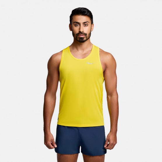 Saucony Stopwatch Singlet Aνδρική Αμάνικη Μπλούζα