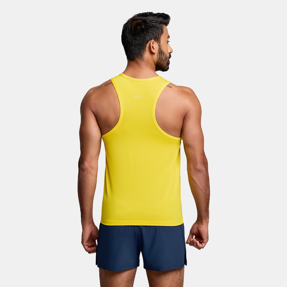 Saucony Stopwatch Singlet Aνδρική Αμάνικη Μπλούζα